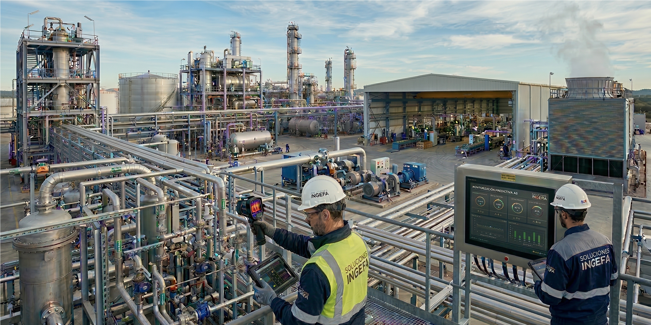 Architectural construction site